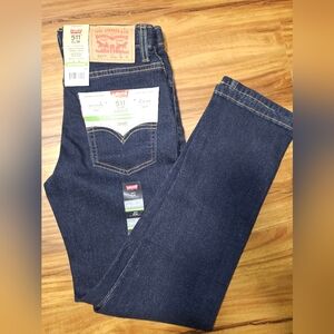 Levi's Boys 511 Slim Jeans - Indigo Blue